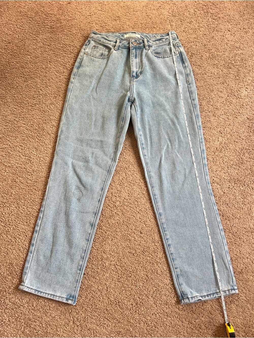 PacSun Light Wash Straight Jeans
